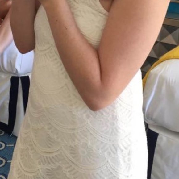 BP White Lace Mini Dress - Small - Picture 5 of 5